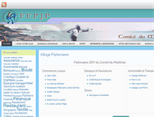 Tablet Screenshot of partenaires.petanque-morbihan.fr
